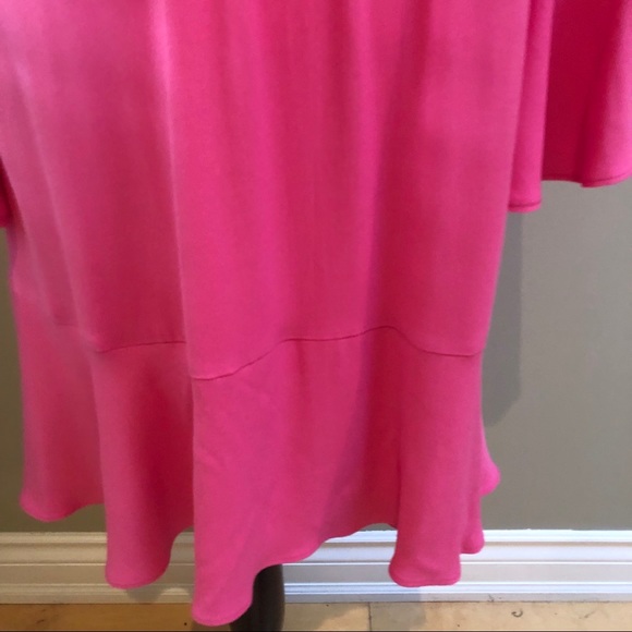 ANTHROPOLOGIE Bell Sleeve Ruffle Hem Swing Dress - Picture 7 of 8